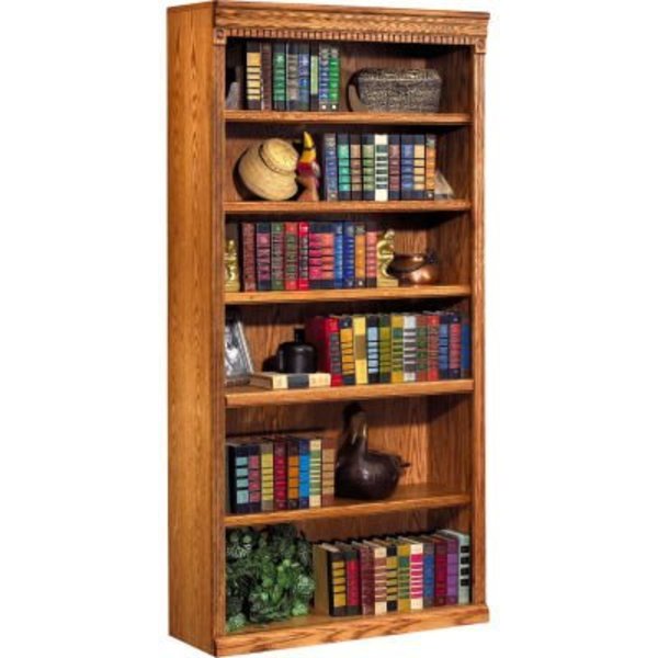 Martin Furniture Martin Furniture Huntington Oxford 72" Open Bookcase - Wheat HO3672/W